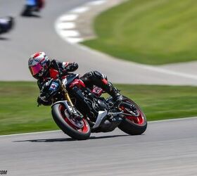 2026 triumph street triple 765 rx review at barber