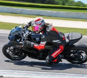 2026 triumph street triple 765 rx review at barber