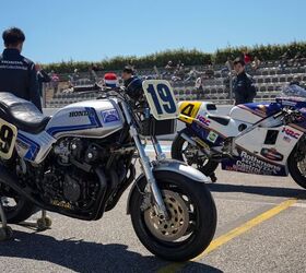 Going Old School: Classic Honda Race Bikes in France Gallery