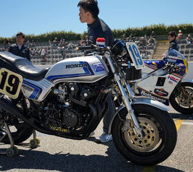 going old school classic honda race bikes in france gallery