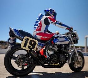honda celebrates racing history with freddie spencer and classic bikes