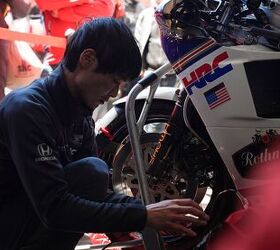 going old school classic honda race bikes in france gallery