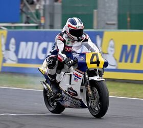 going old school classic honda race bikes in france gallery