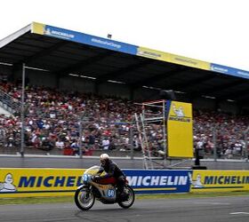 going old school classic honda race bikes in france gallery
