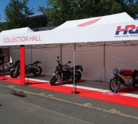 honda celebrates racing history with freddie spencer and classic bikes