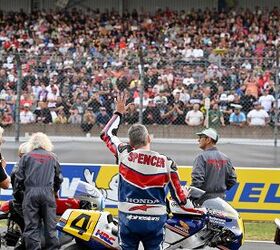 going old school classic honda race bikes in france gallery