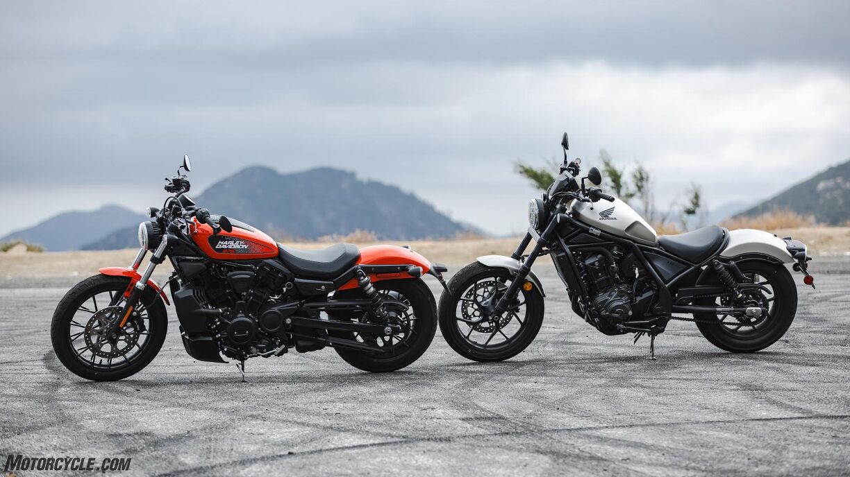 Spec Chart Comparison: Honda Rebel 1100 vs. Harley-Davidson Nightster ...