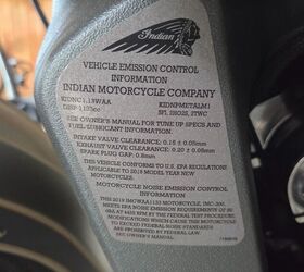 Low mileage indian scout
