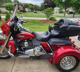 Harley ultra classic with trike package