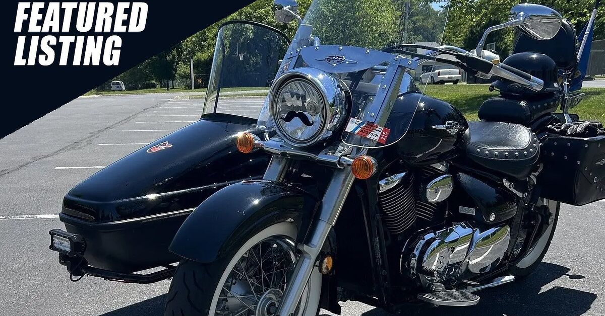 2008 Suzuki Boulevard C50T with Sidecar for Sale