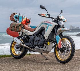 custom honda xl750 transalps at wheels and waves 2026 gallery, Ocean Nomad Honda France x CB77 by Gauvin