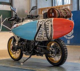 custom honda xl750 transalps at wheels and waves 2026 gallery