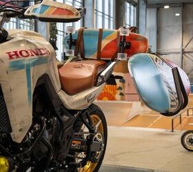 custom honda xl750 transalps at wheels and waves 2026 gallery