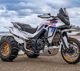 custom honda xl750 transalps at wheels and waves 2026 gallery, Honda ATC750 Honda Benelux x Dealer Anquety Motor Sport