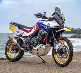 custom honda xl750 transalps at wheels and waves 2026 gallery, Saharja Honda Italy x DRS Custom
