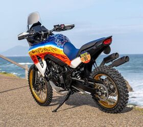 custom honda xl750 transalps at wheels and waves 2026 gallery