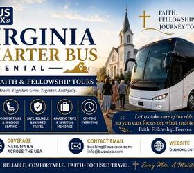 Virginia Charter Bus Rental | Faith & Fellowship Tours