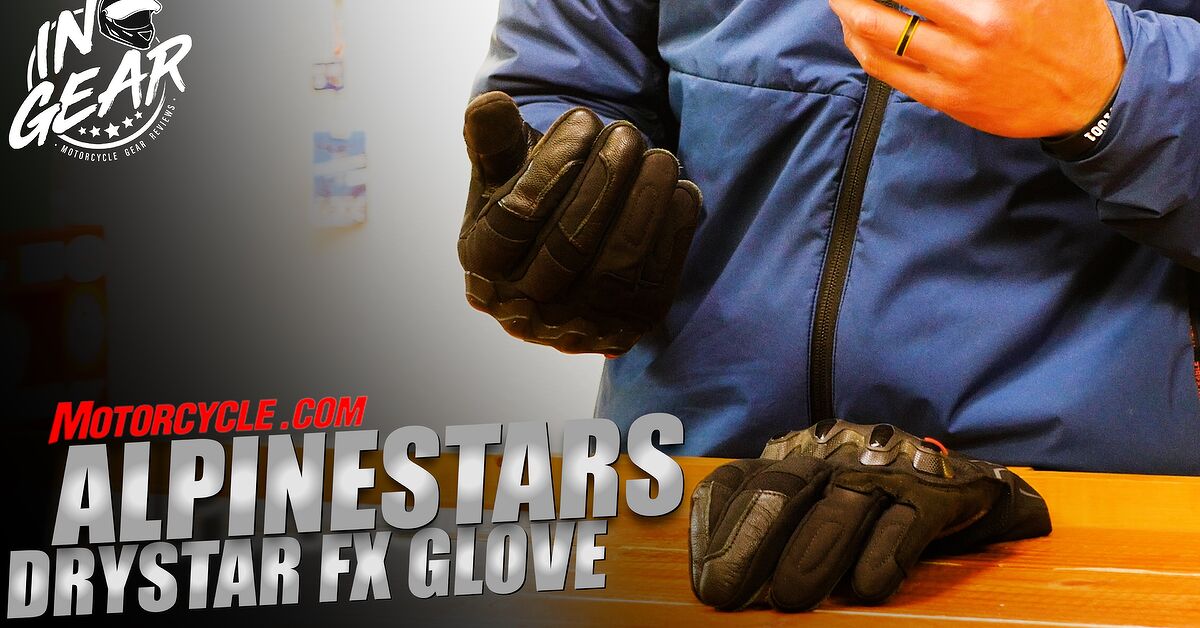 In Gear: Alpinestars Bogota Drystar XF Glove Review