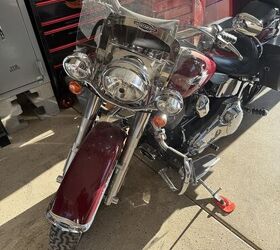 well kept softail deluxe