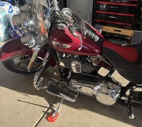 well kept softail deluxe
