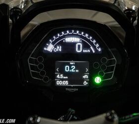 highs and sighs 2026 triumph tiger sport 660, Sigh Cramped Instrument Gauges