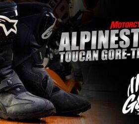 In Gear: Alpinestars Toucan Gore-Tex Boots Review | Motorcycle.com