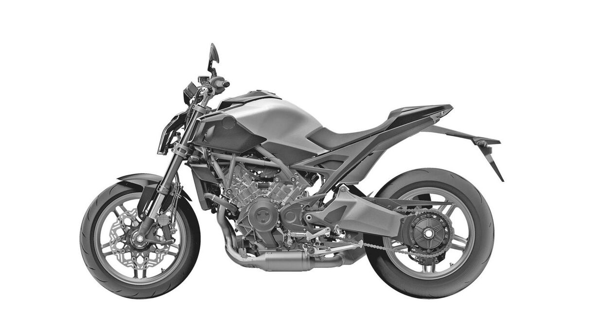 Production-spec Honda V3R revealed in Australian design filing