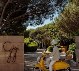 vespa teams with upscale restaurant gigi for limited edition model