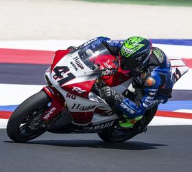 yamaha legends and iconic racebikes take the track at misano