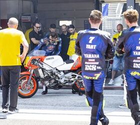 yamaha legends and iconic racebikes at misano gallery