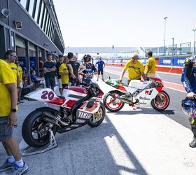 yamaha legends and iconic racebikes at misano gallery