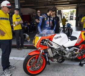yamaha legends and iconic racebikes at misano gallery