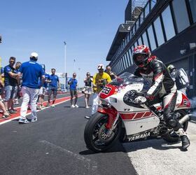 yamaha legends and iconic racebikes at misano gallery
