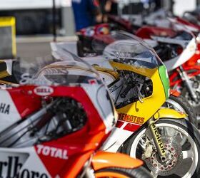 yamaha legends and iconic racebikes at misano gallery