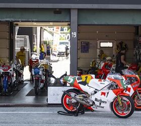 yamaha legends and iconic racebikes at misano gallery