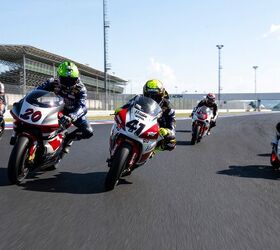 Yamaha Legends And Iconic Racebikes Take The Track At Misano