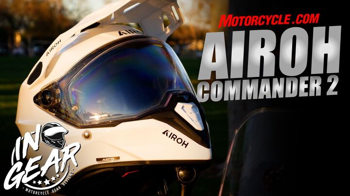 airoh commander duo helmet 2 MAVIC DD Ring make the helmet feel like part of youless noise Airoh Commander DUO Dual Sport