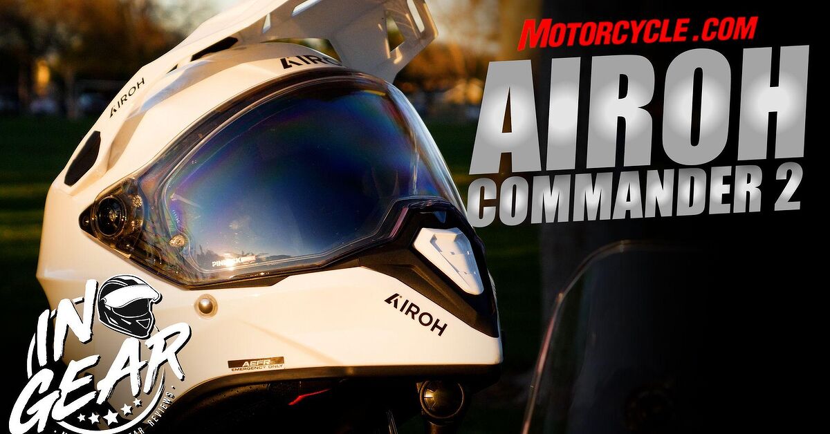 commander motorcycle helmet Mach V Redline / XL No longer a helmet The Best ADV Helmet You've