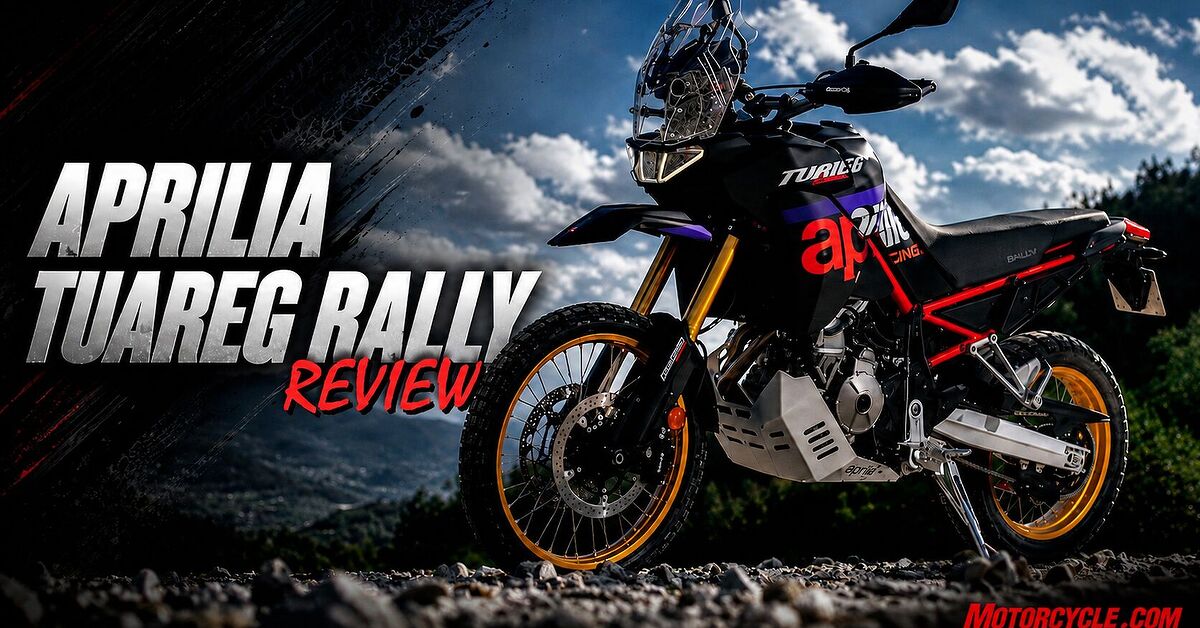 Aprilia Tuareg Rally Review — Video