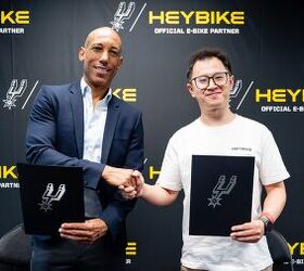 electric dirt bike maker heybike partners with the san antonio spurs