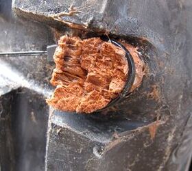 If a tubeless tire suffers a puncture beyond what a plug can fix, installing a tube becomes the best repair option.