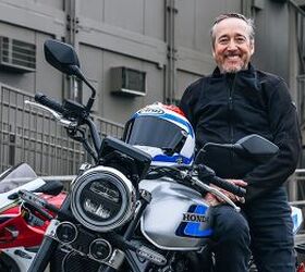 Freddie Spencer And the Honda CB1000F At Monterey Car Week