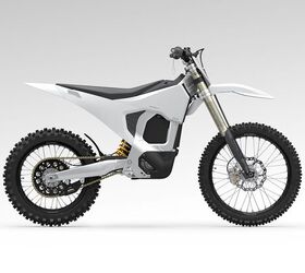 The Bonnell e-motos have a 53-inch wheelbase, the shortest allowable to race AMA-sanctioned events.