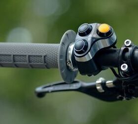 Situated just out of view is the customizable Electronic Finger Lever.