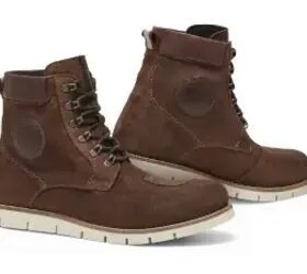 These REV'IT! Ginza 3 shoes combine sleek urban styling with robust riding features