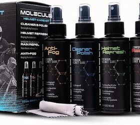 "Great value kit to help you take care of your helmet"