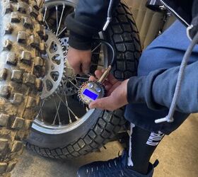 "The accuracy is terrific which is important, particularly for motorcycle tires"