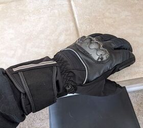 "These gloves were designed for cold winter commutes to work"