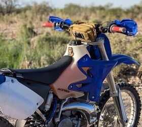 "This tactical bag was the perfect size to use as a handlebar grab bag for enduro riding"