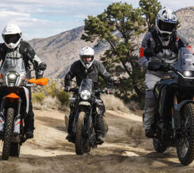 Three Lightweight Adventure Bikes, 150 Years of Detours